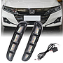 KEEN New 12V Led DRL for Honda Accord 2021 2022 Flow Turn Signal Daytime Running Light Driving Fog Light LED