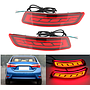 KEEN LED Rear Bumper Reflectors Tail Light for 2014-2018 Toyota Corolla Lexus GS250/350/450H/ES250/ ES300/ES350