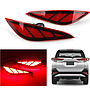 KEEN Hot Sale 12V CAR Brake Lights Rear Bumper Reflector Waterproof LED Stop Warning Taillight For Toyota RUSH 2018 2019