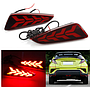 KEEN Waterproof Car Led Rear Bumper Lamp for Toyota CHR 2018-2020 IZOA Auto Tail Light Warn Brake Parking led